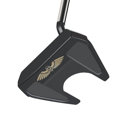 Angled Top View of Yamato CNC Golf Putter – Alignment and Milling Detail