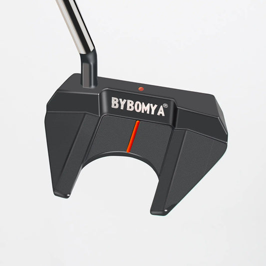 Back View of Yamato CNC Golf Putter – Milled Design and Logo