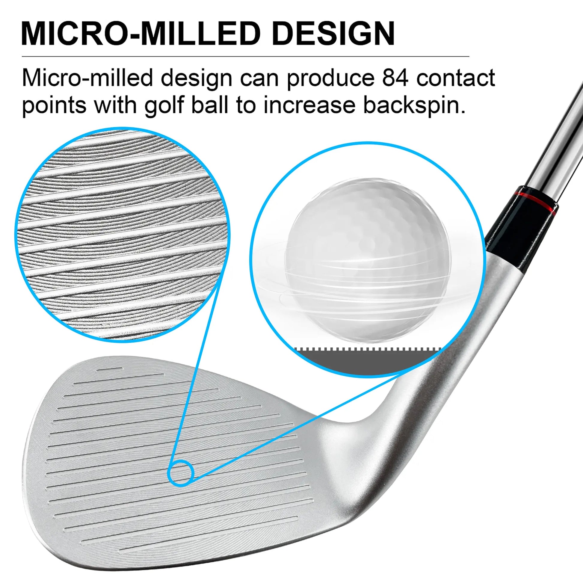 YAMATO USA Eagle Wedge Milled Face Close-Up – Maximum Spin