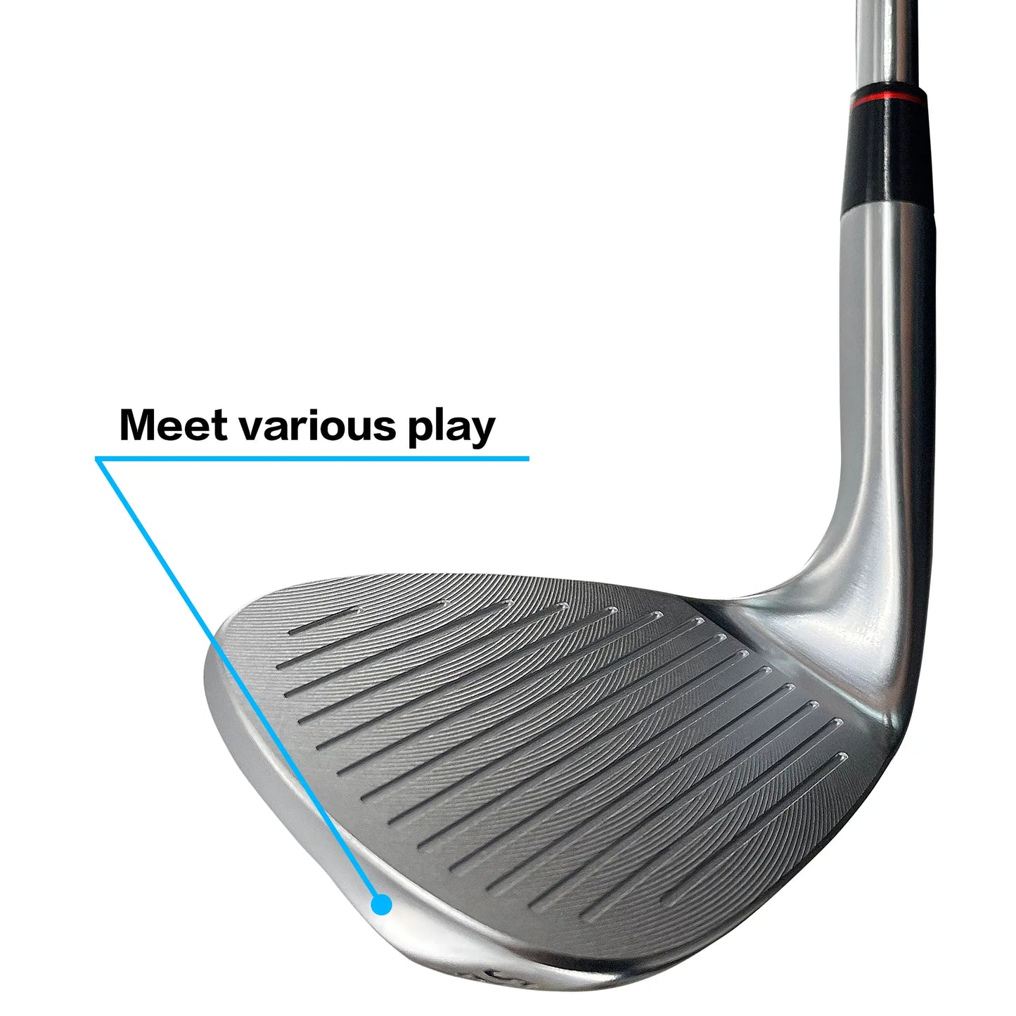 Top Line View of YAMATO Eagle Wedge – Clean Profile and Shot Alignment