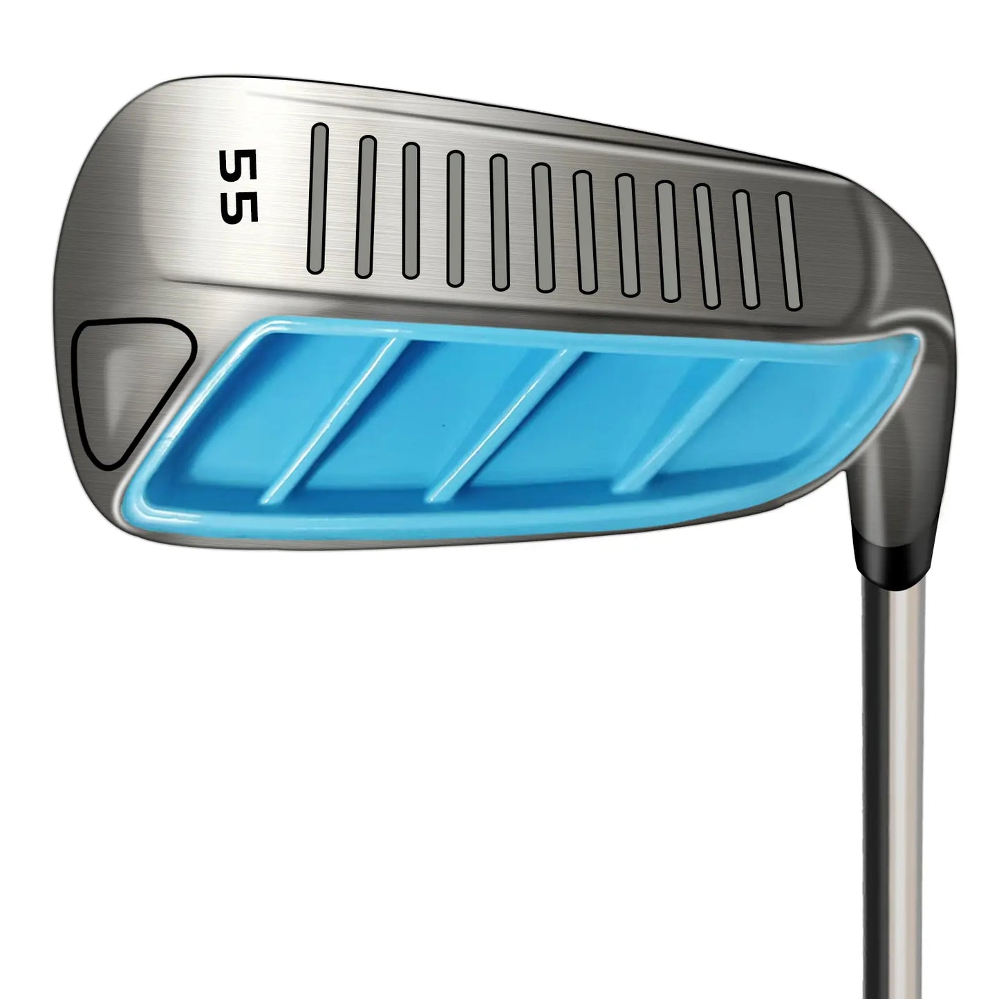 YAMATO 55 Degree Golf Chipper – Front Face Grooves Close-Up