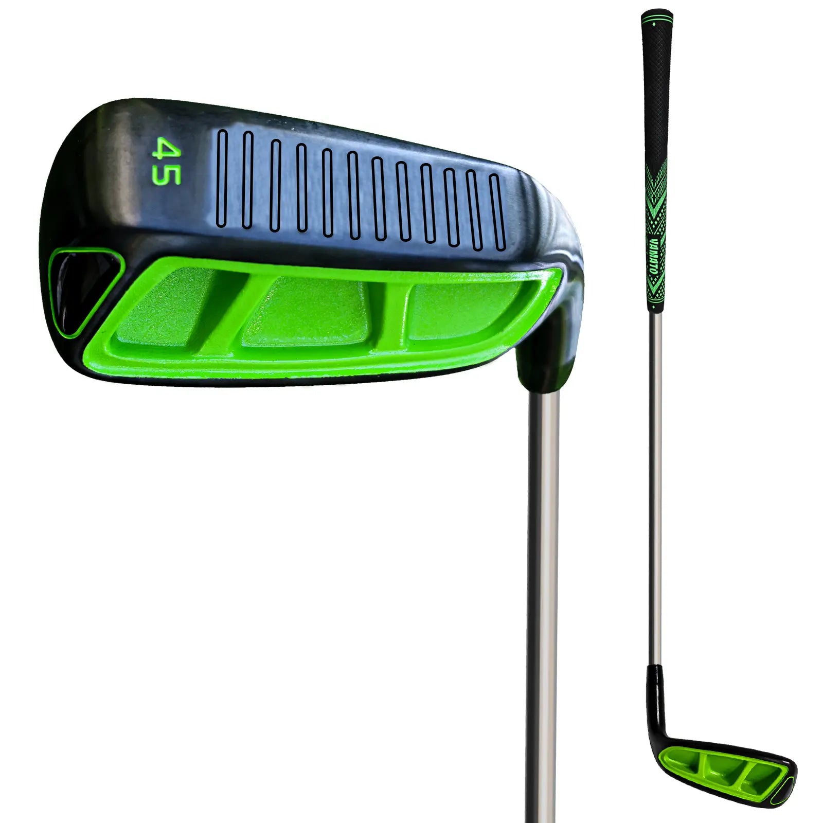 Full View of YAMATO Golf Chipper – Grip to Club Head