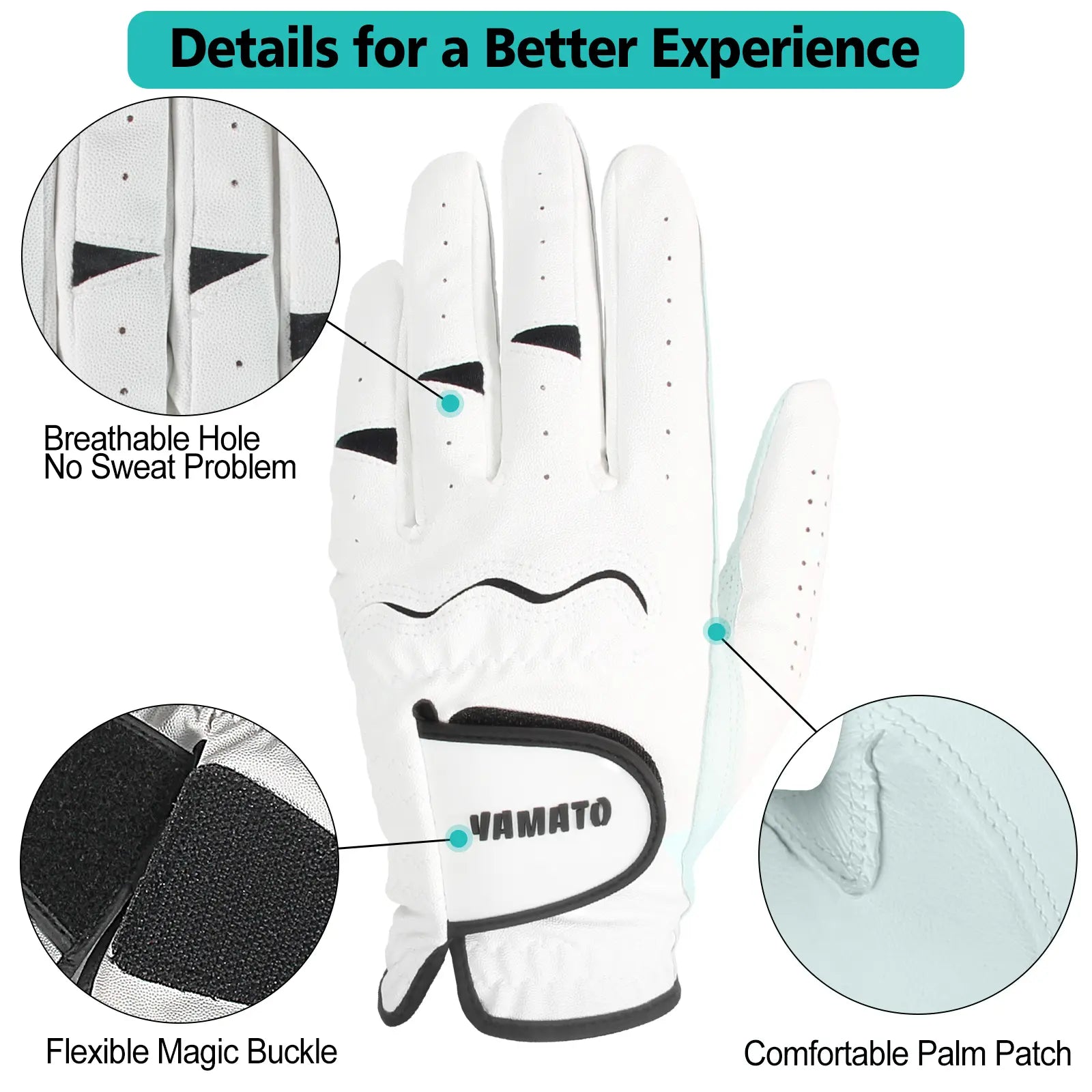 Adjustable Velcro strap for custom fit and wrist stability