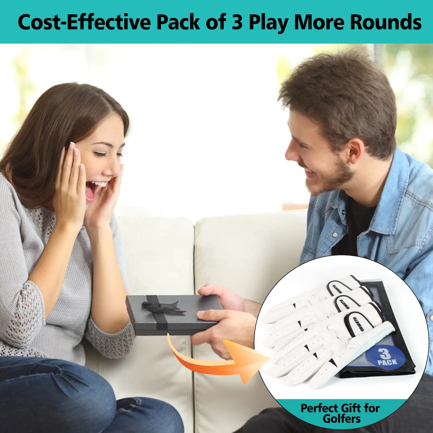 Yamato golf gloves – elegant packaging, ideal gift for golfers