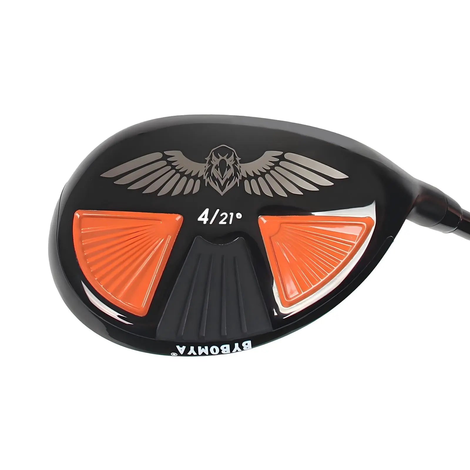 Yamato Hybrid Golf Club 4-iron (21°) on white background – front view showing clubhead