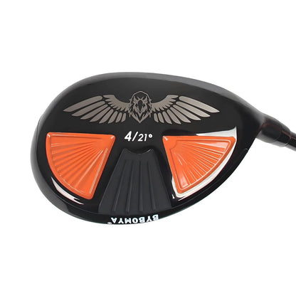 Yamato Hybrid Golf Club 4-iron (21°) on white background – front view showing clubhead