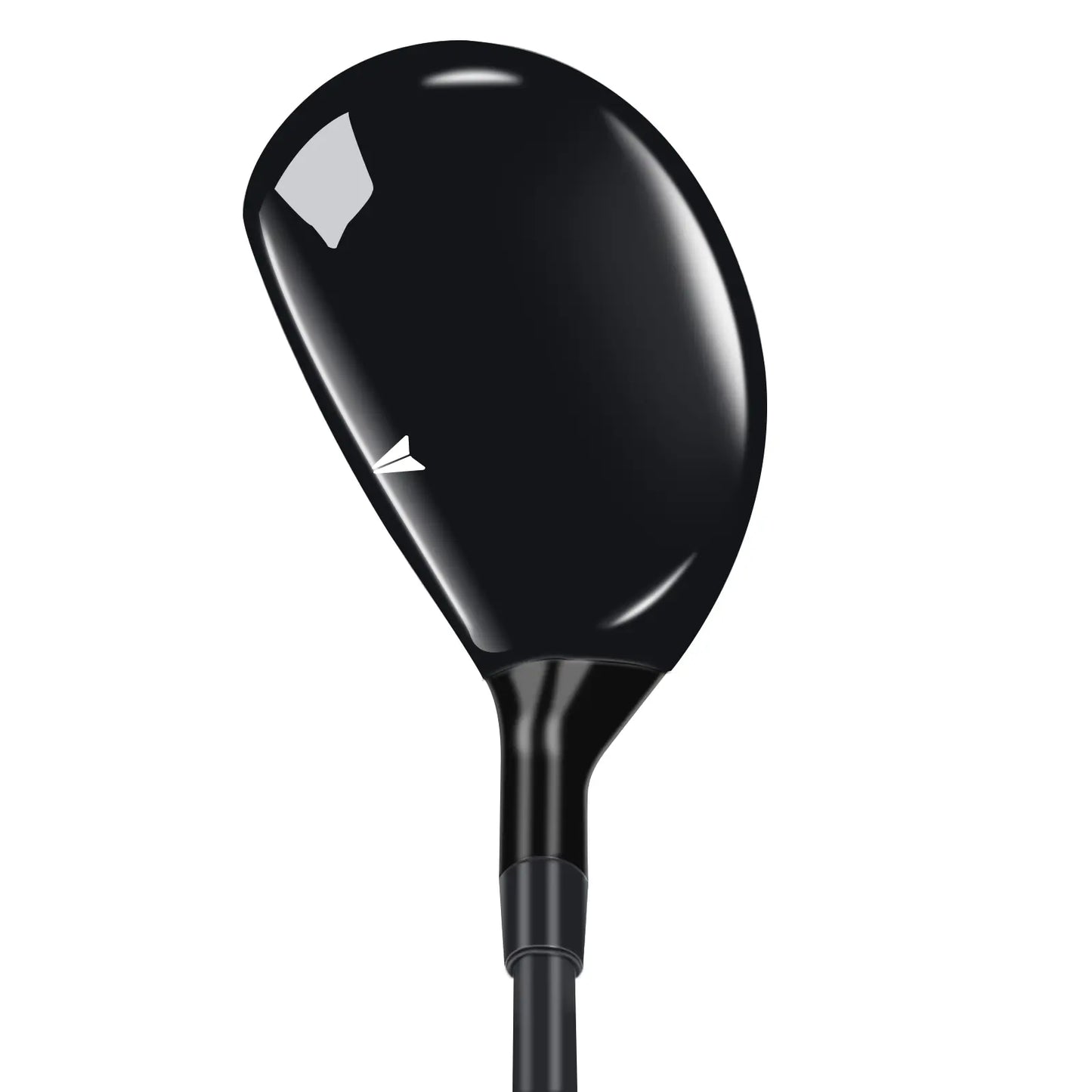 Back view of the Yamato hybrid golf club highlighting aerodynamic back cavity