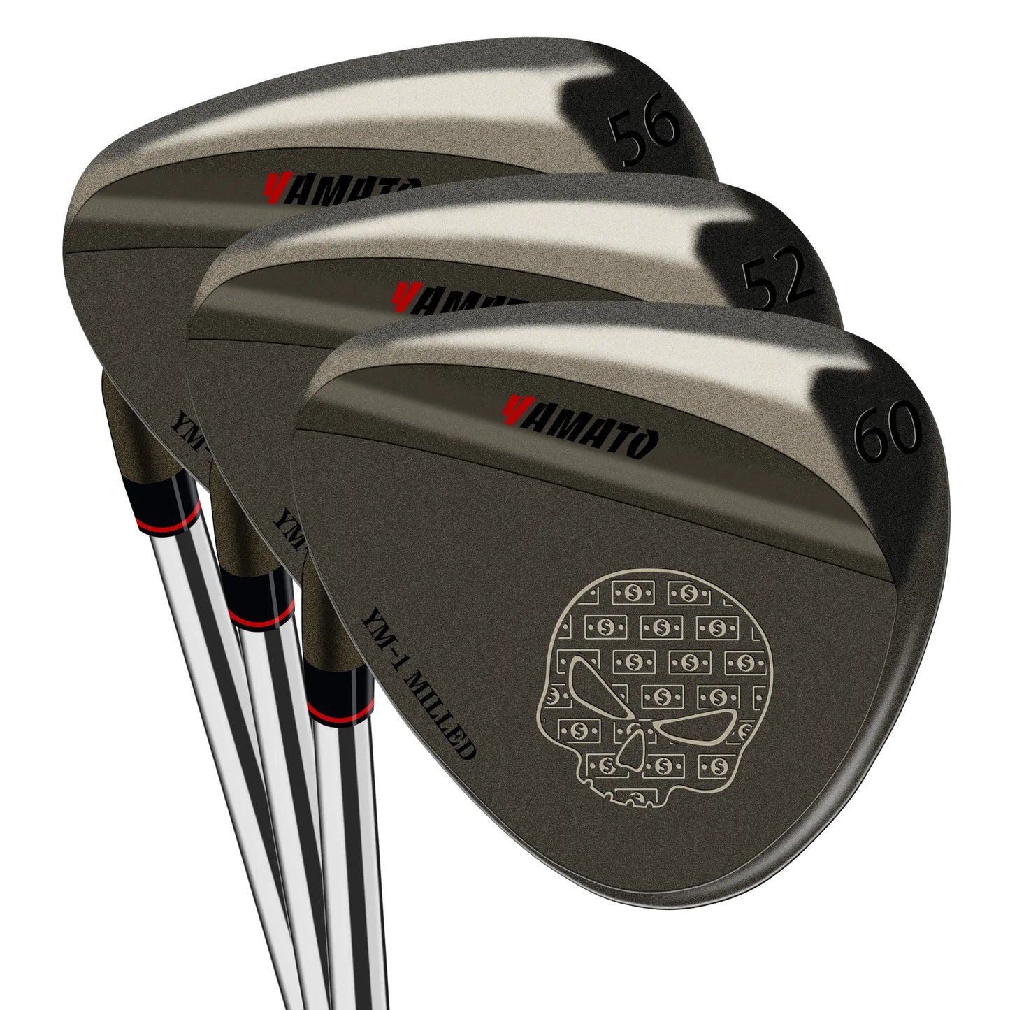 Yamato Forged Wedge Set for Left-Handed Golfers - 52 56 60 Degree Loft Options