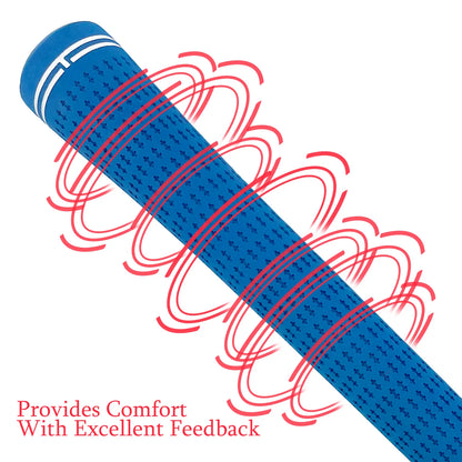 Ergonomic comfort grip demonstration of Yamato rubber golf grips for enhanced control and reduced hand fatigue.