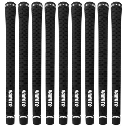 Yamato Rubber Golf Grips Set – Black/Blue 13pcs