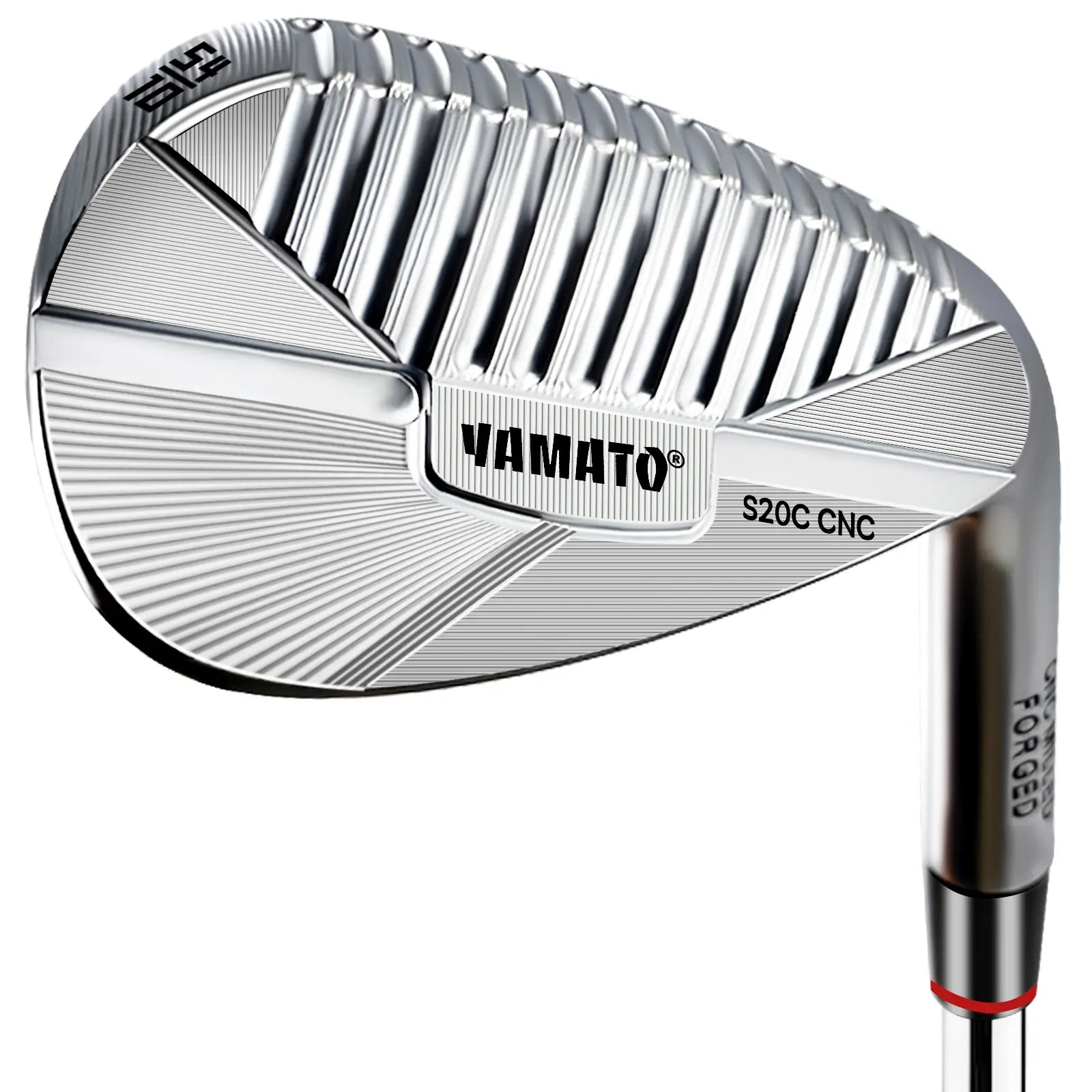 Yamato 54° forged wedge with precision grooves for versatile approach play