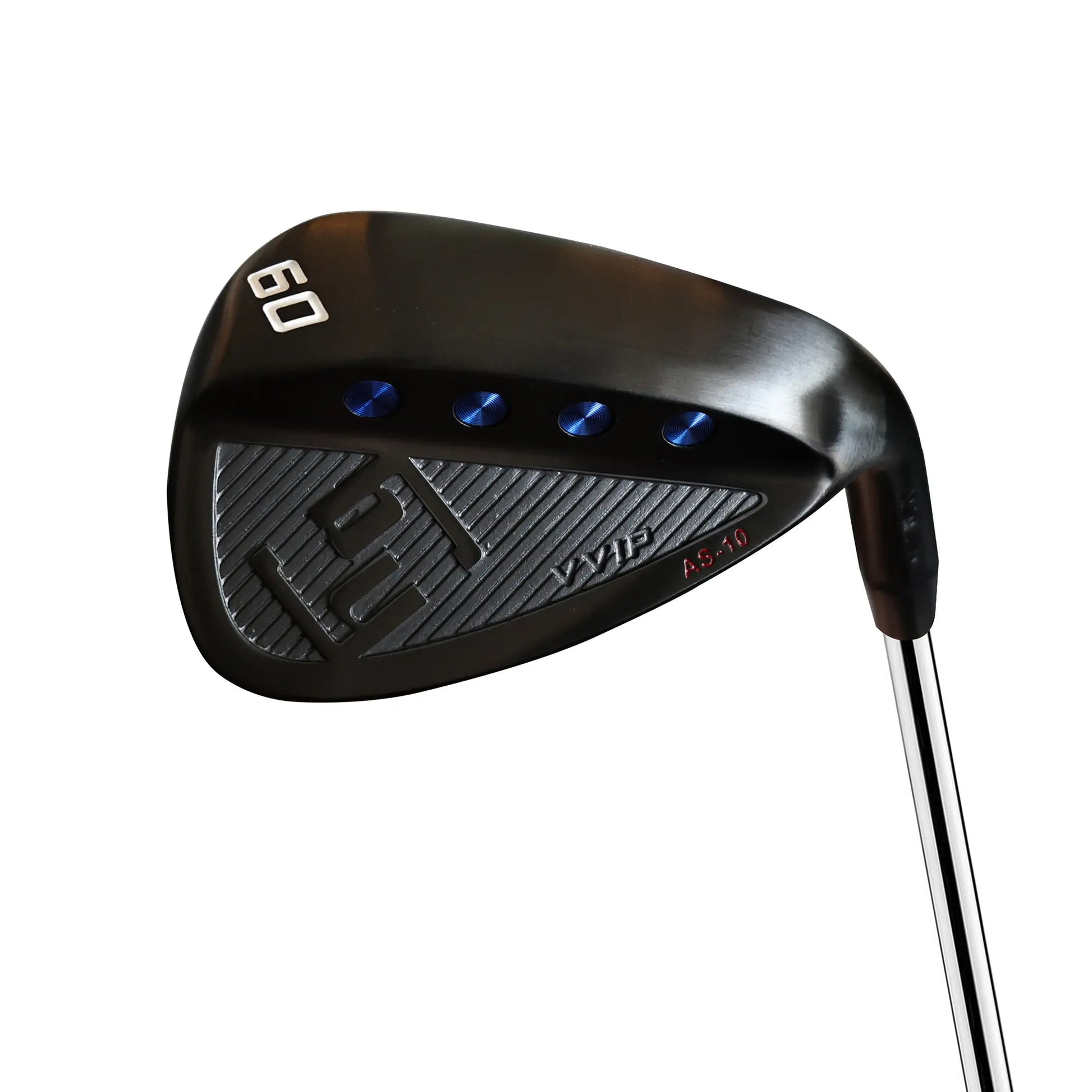 Back of Yamato wedge with branding and cavity design