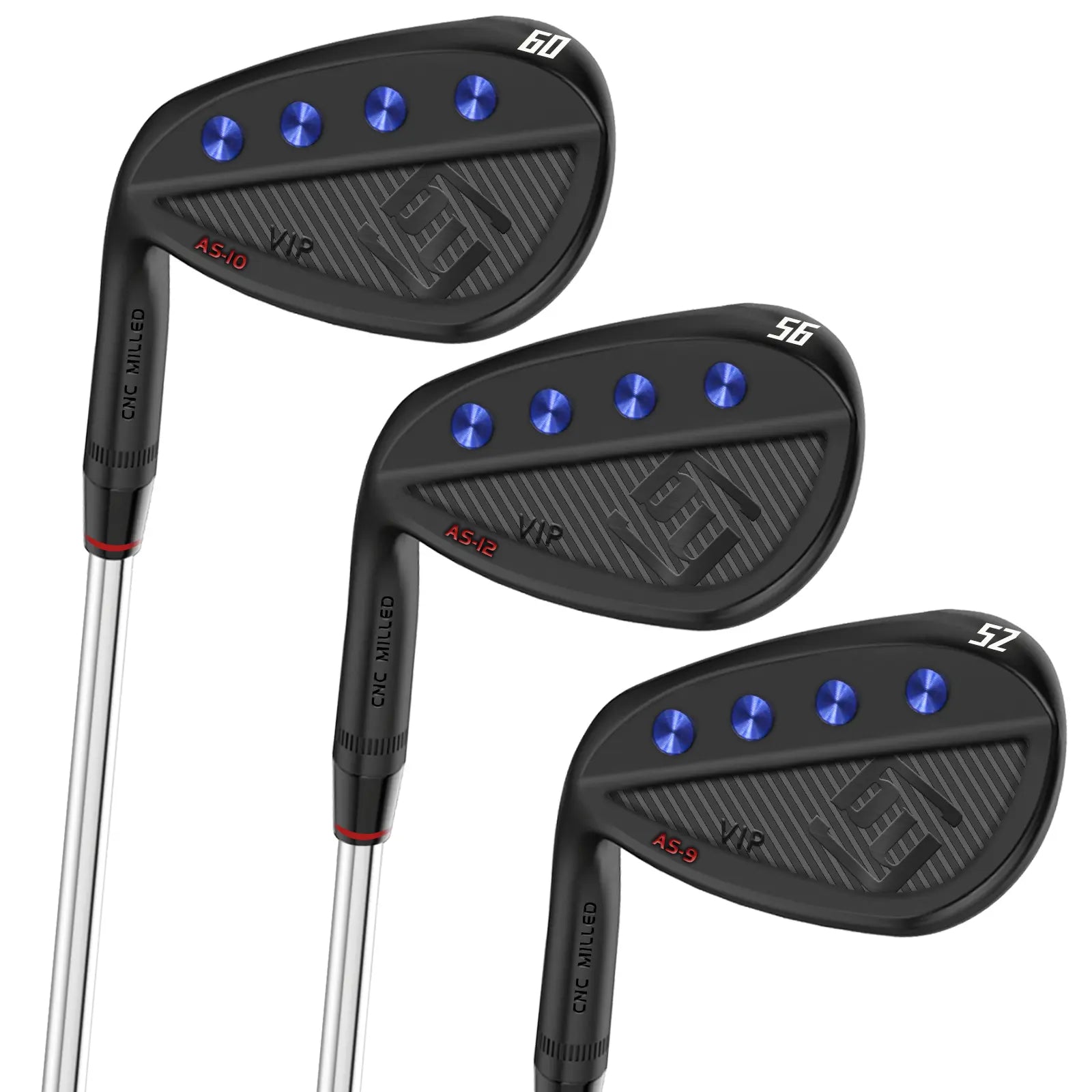 Yamato full face wedge set – 52°, 56°, and 60°, left-handed