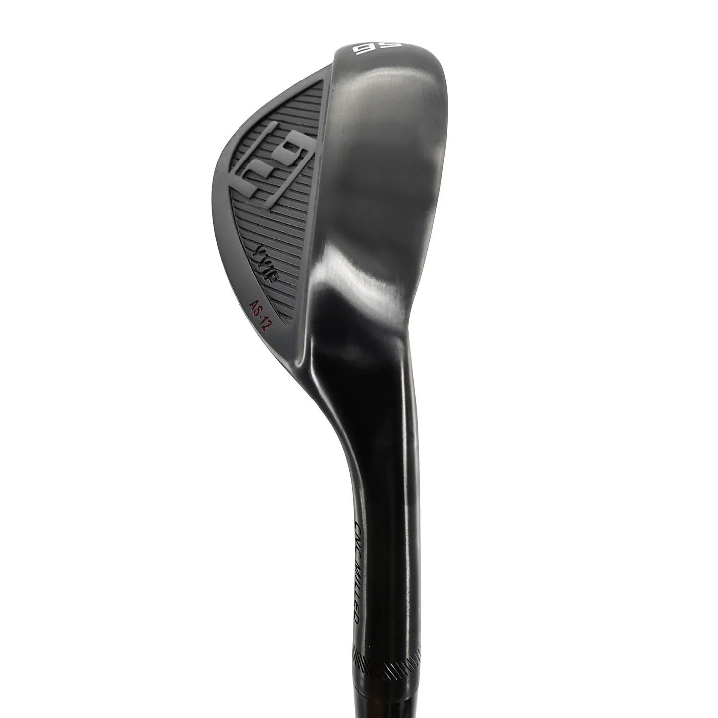 Top-down view of wedge showing topline and toe shape